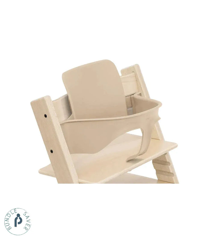 Tripp Trapp® High Chair Bundle + Tripp Trapp® Newborn Set Oak Wood