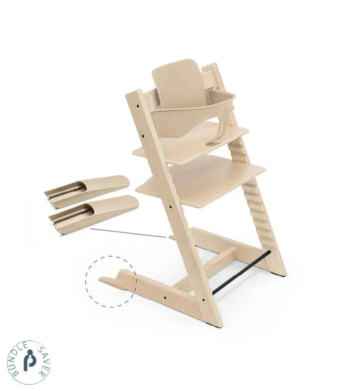 Tripp Trapp® High Chair Bundle + Tripp Trapp® Cushion Oak Wood