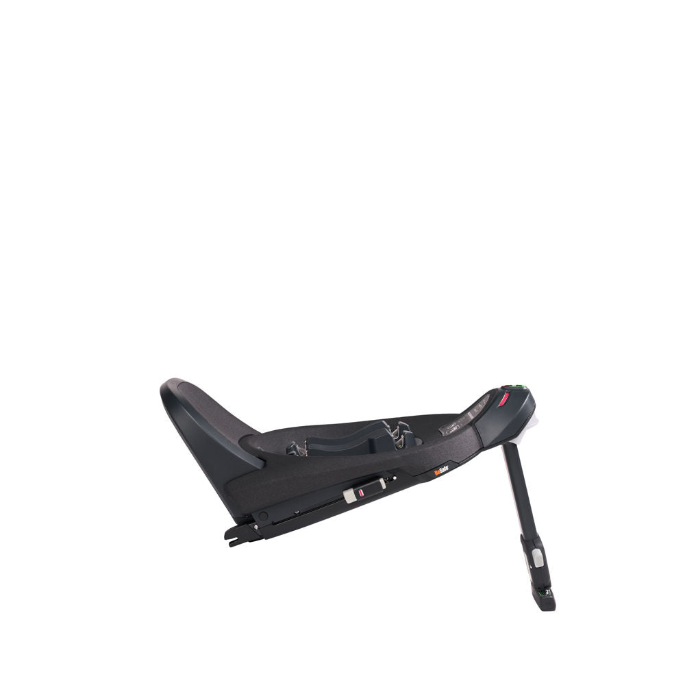 Side profile of BeSafe Beyond Isofix Base with support leg extended, available from Parent Studio