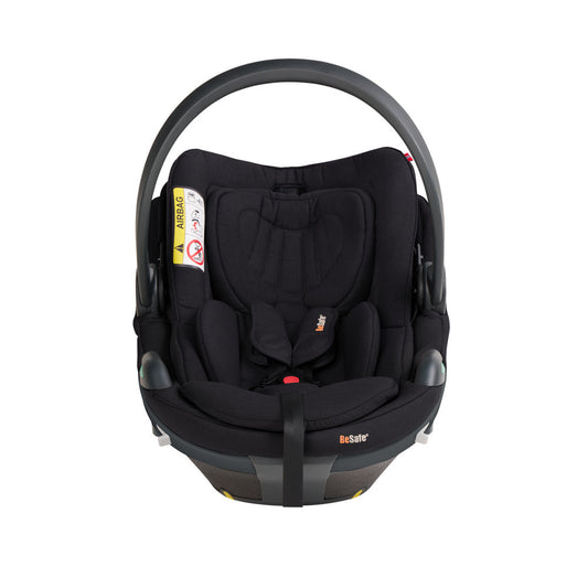 Front view of BeSafe Go Beyond2 in Black Cab, available from Parent Studio UK