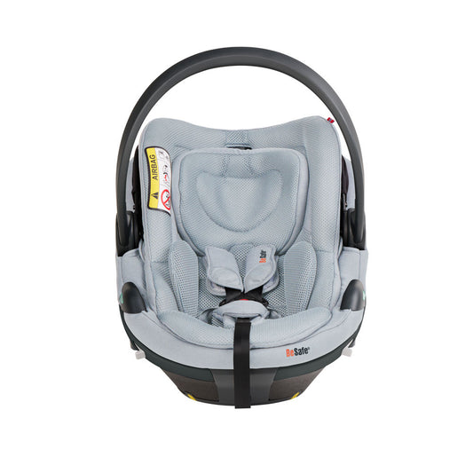 Front view of BeSafe Go Beyond2 in Peak Mesh, available from Parent Studio UK