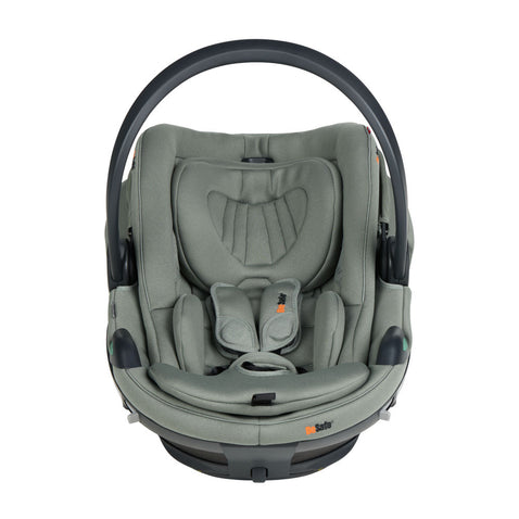 Front view of BeSafe Go Beyond2 in Meadow Green, available from Parent Studio UK