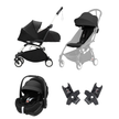 Stokke® YOYO³ Compact Stroller Maxi-Cosi Bundle - 6+ Seat, Newborn Shell & Car Chair Travel System Bundle