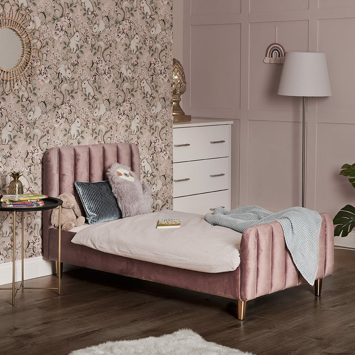 Obaby Gatsby Toddler Bed Velvet