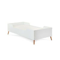 Thumbnail for Maya Single Bed, White with Natural