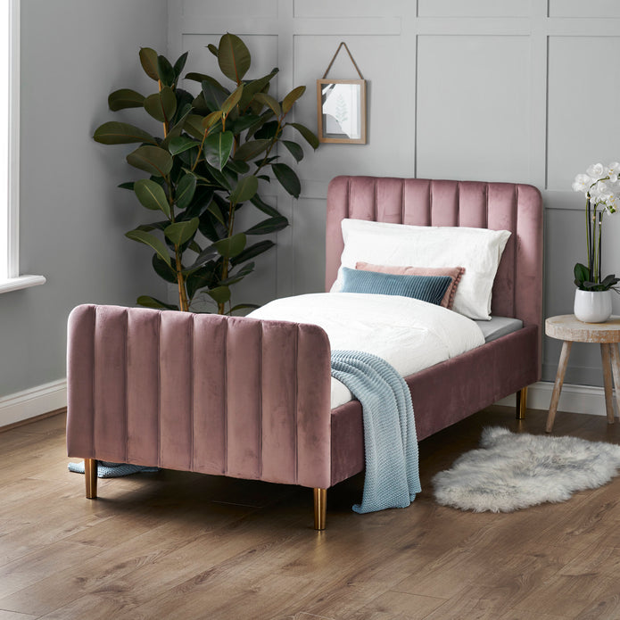 Obaby Gatsby Single Bed Velvet