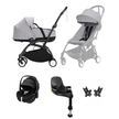 Stokke® YOYO³ Compact Stroller Maxi-Cosi Bundle - 6+ Seat, Newborn Shell & Maxi Cosi and IsoFix base