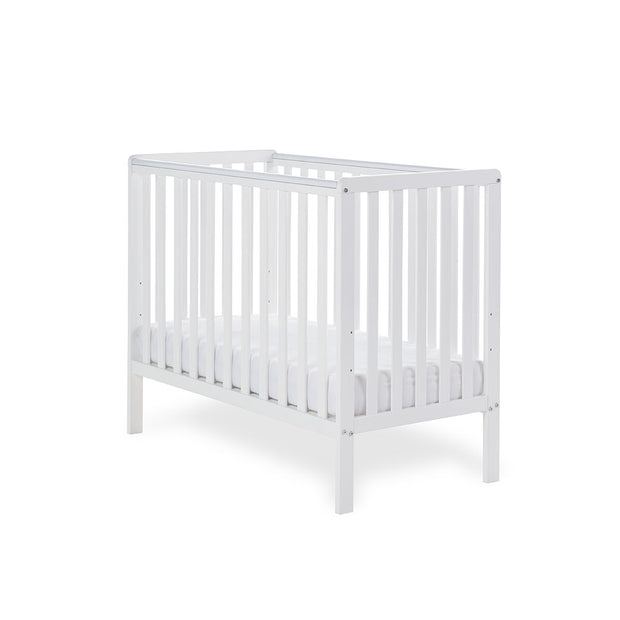 Obaby Bantam Space Saver Cot & Fibre Mattress