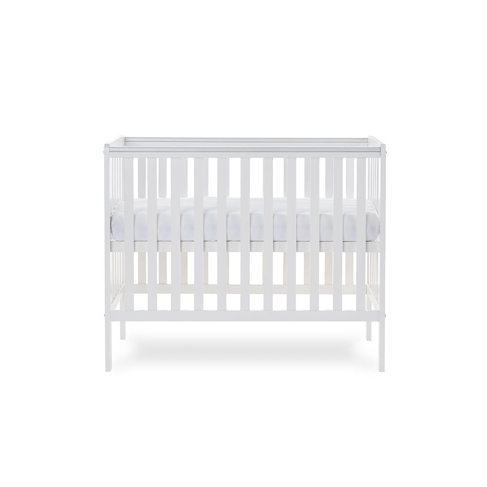 Obaby Bantam Space Saver Cot & Fibre Mattress