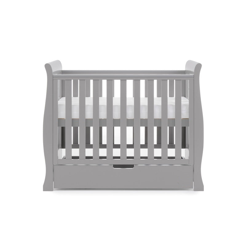 Obaby Stamford Space Saver Sleigh, Warm Grey