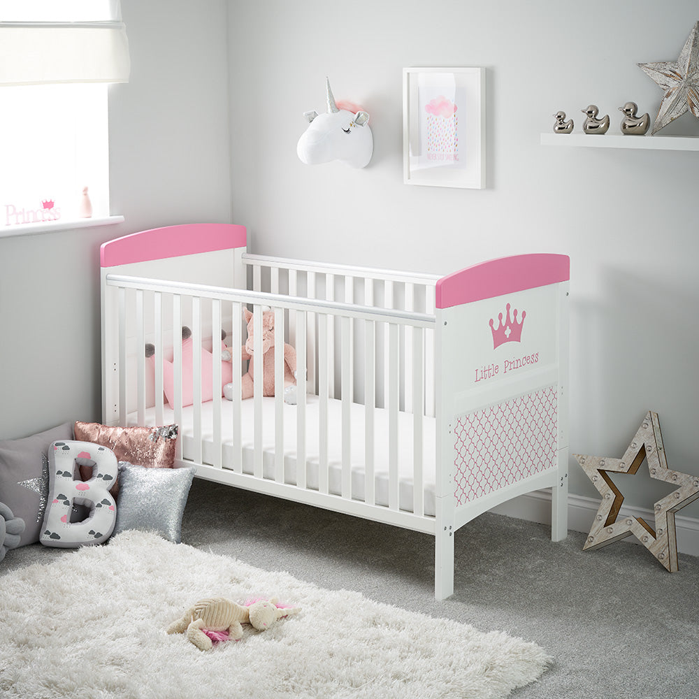 Obaby Grace Inspire Cot Bed - Little Prince/Princess