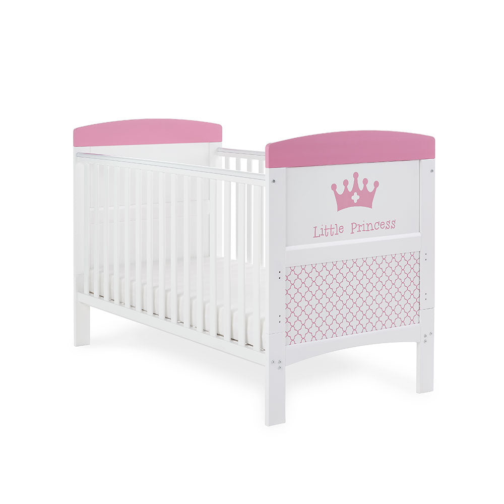 Obaby Grace Inspire Cot Bed - Little Prince/Princess