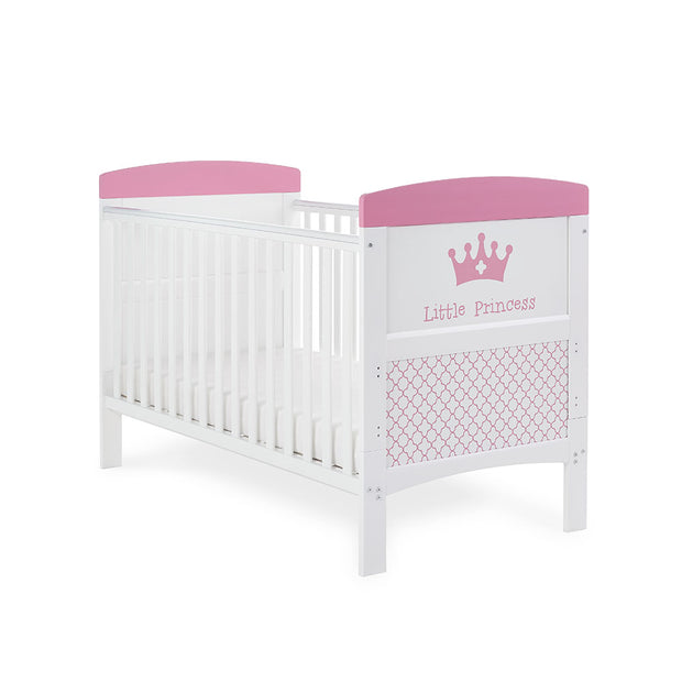 Obaby Grace Inspire Cot Bed - Little Prince/Princess