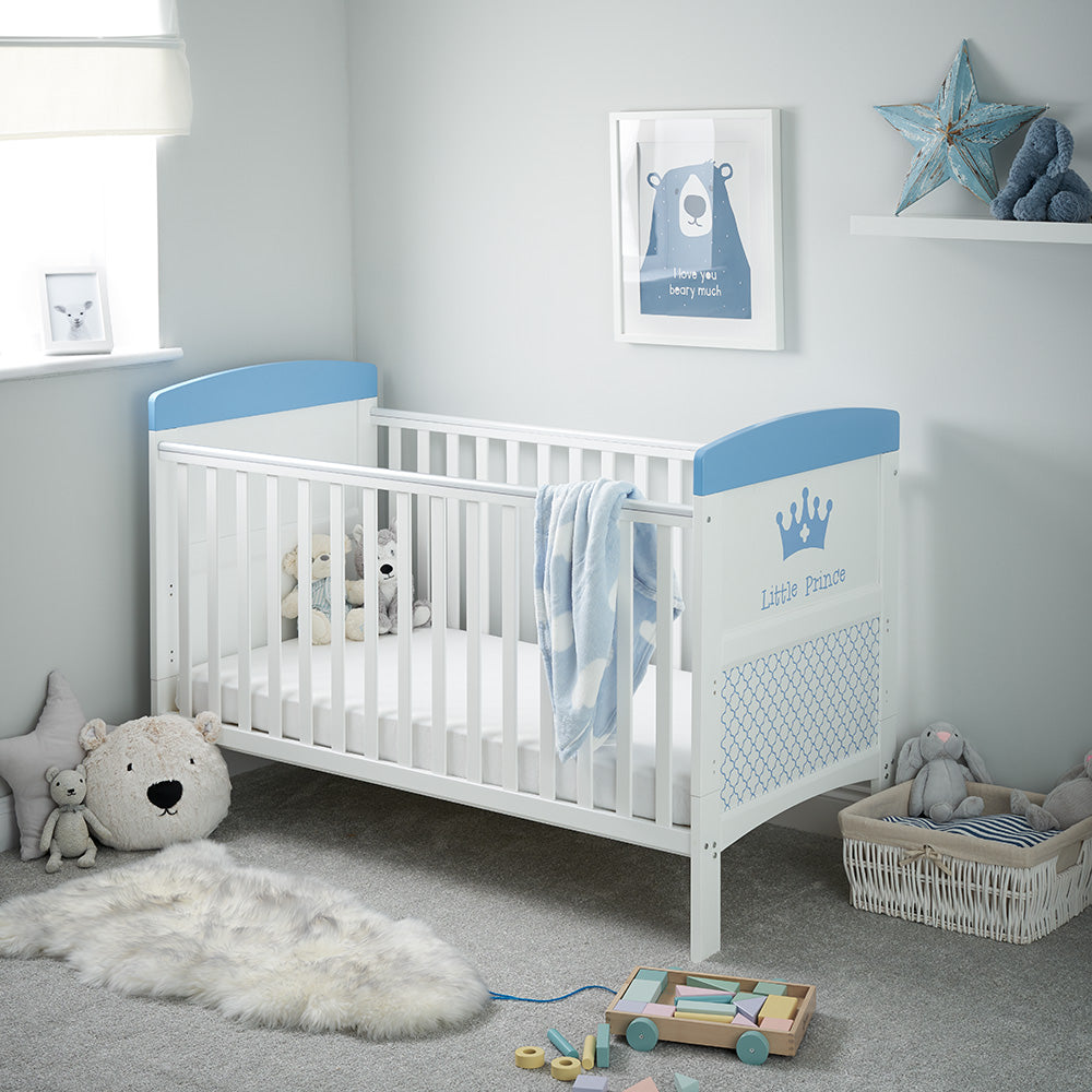 Obaby Grace Inspire Cot Bed - Little Prince/Princess