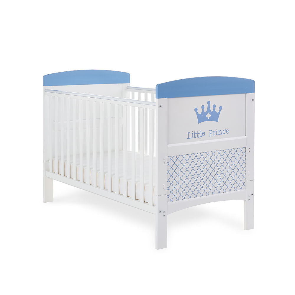 Obaby Grace Inspire Cot Bed - Little Prince/Princess
