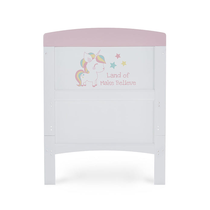 Obaby Grace Inspire Cot Bed - Unicorn/Rabbit/Koala