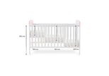 Obaby Grace Inspire Cot Bed - Unicorn/Rabbit/Koala