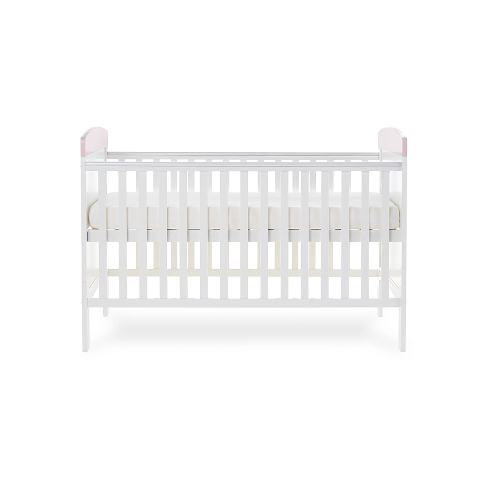 Obaby Grace Inspire Cot Bed - Me & Mini Me Elephants