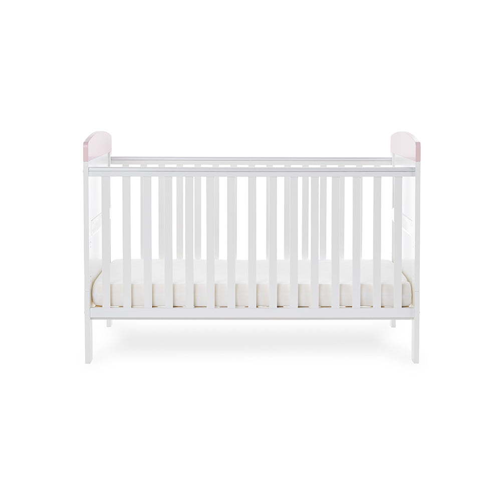 Obaby Grace Inspire Cot Bed - Me & Mini Me Elephants
