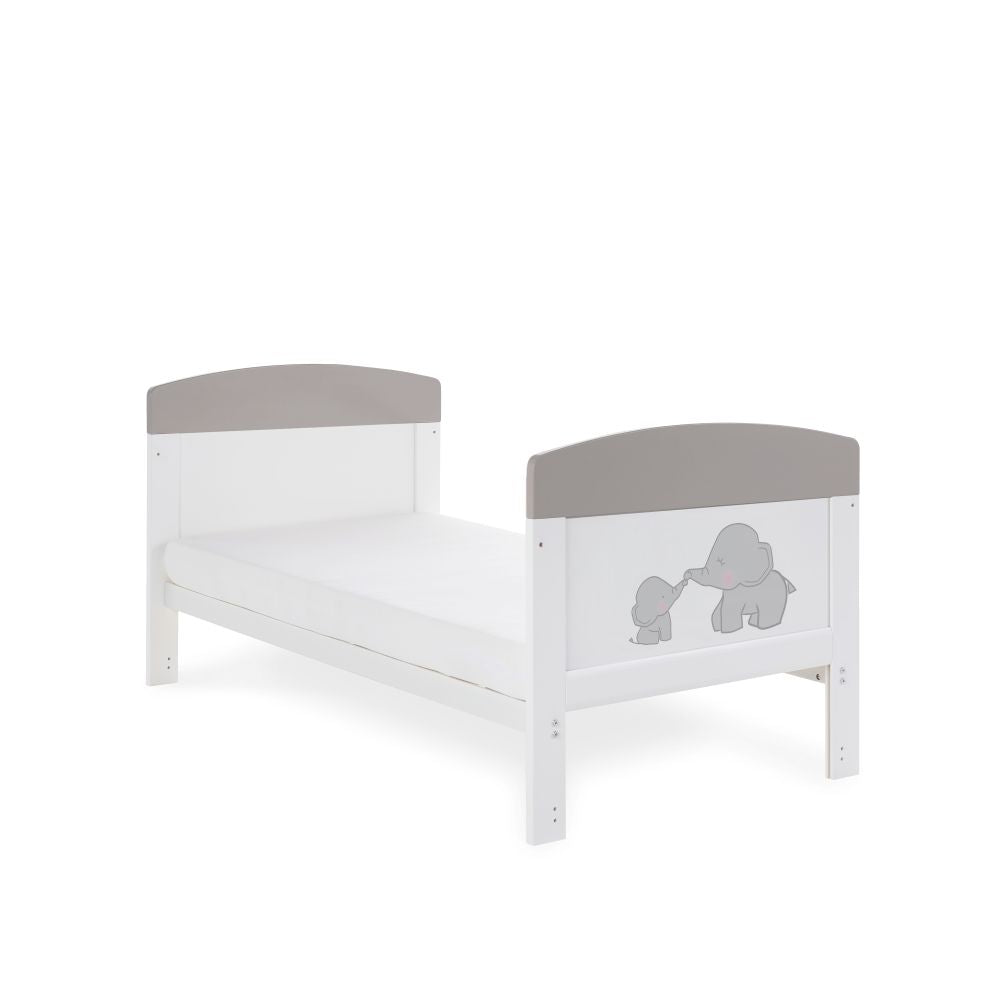 Obaby Grace Inspire Cot Bed - Me & Mini Me Elephants