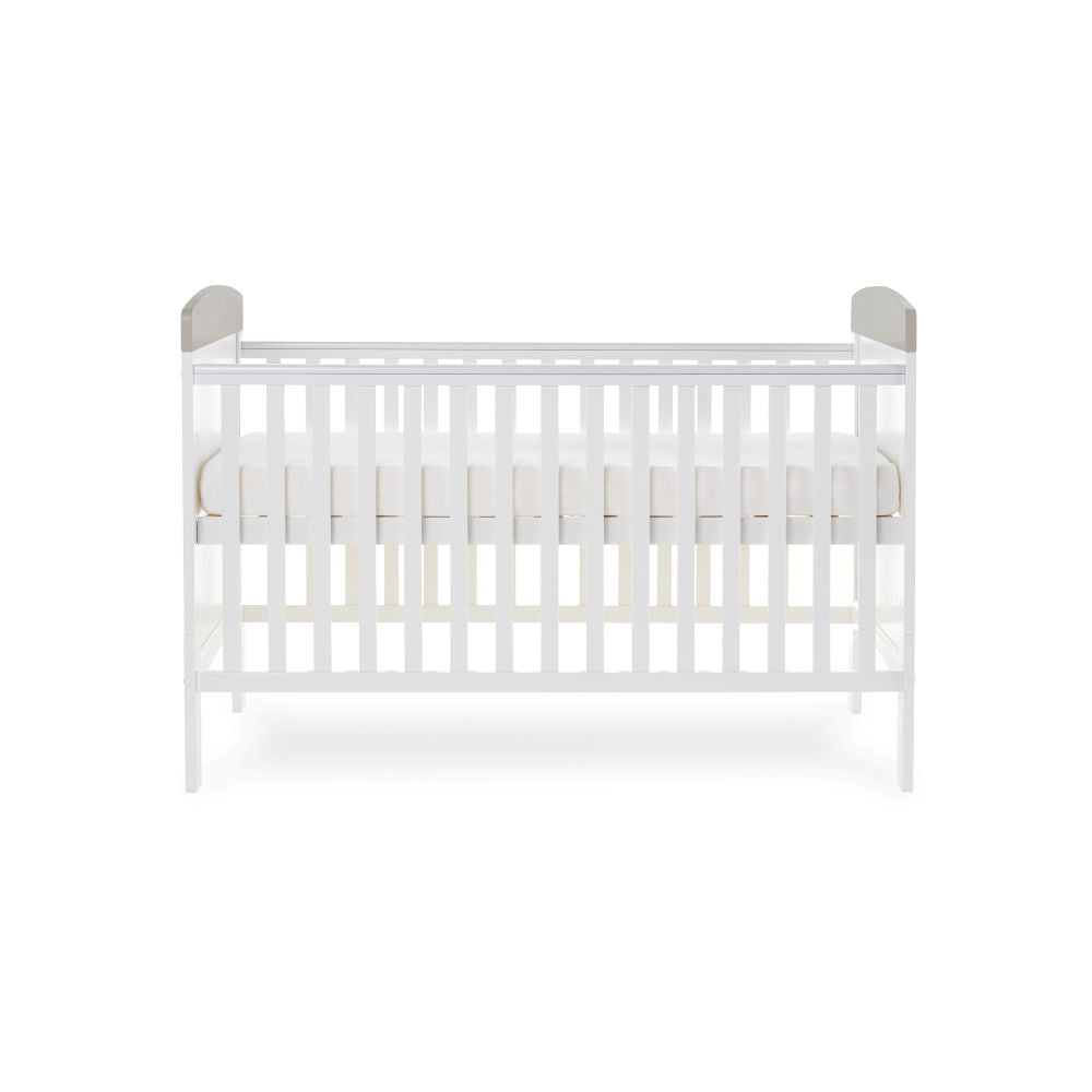 Obaby Grace Inspire Cot Bed - Me & Mini Me Elephants