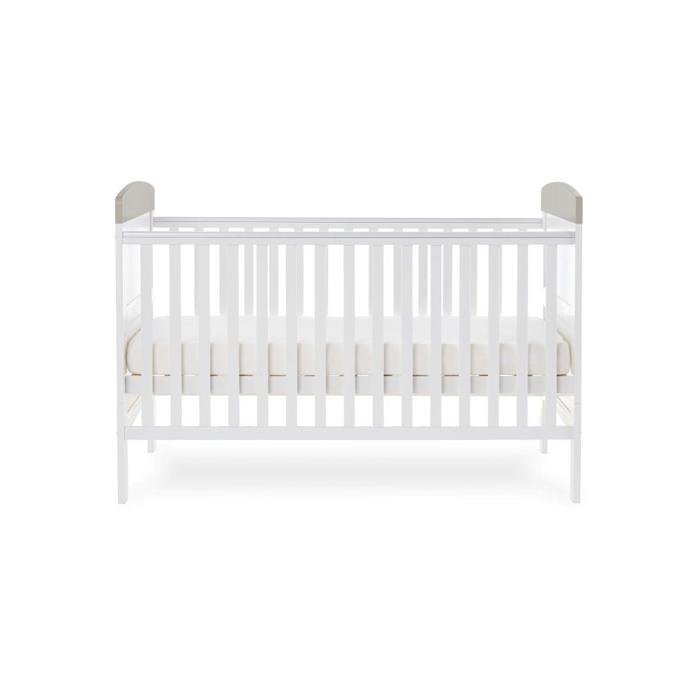 Obaby Grace Inspire Cot Bed - Me & Mini Me Elephants