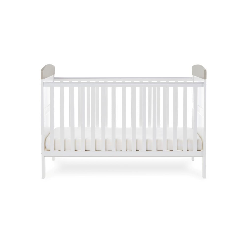 Obaby Grace Inspire Cot Bed - Me & Mini Me Elephants
