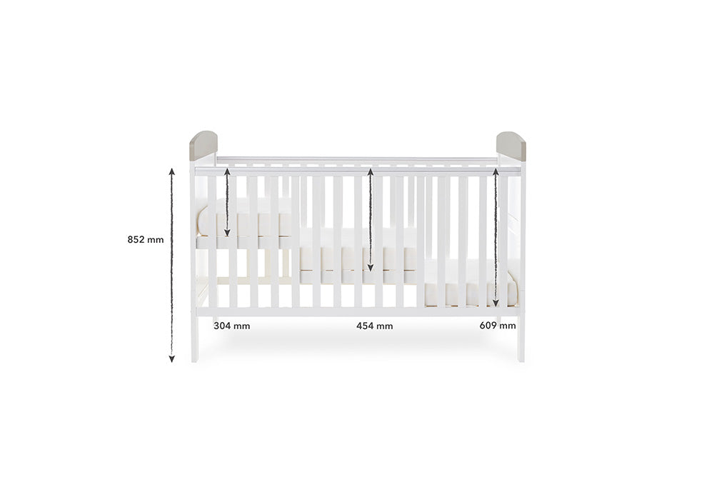 Obaby Grace Inspire Cot Bed - Guess How Much I Love You