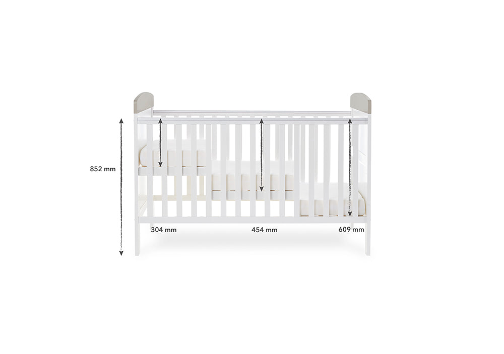 Obaby Grace Inspire Cot Bed - Guess How Much I Love You