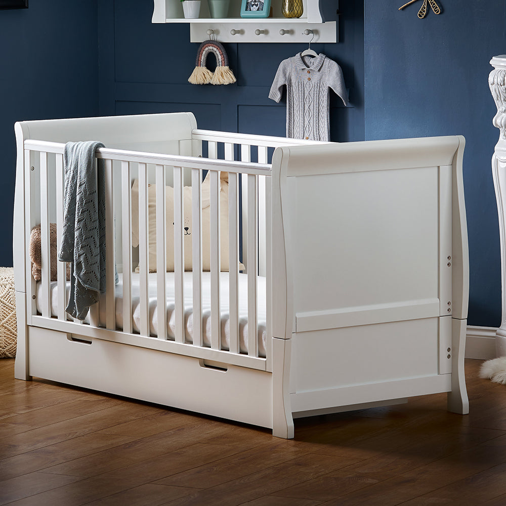 Obaby Stamford Classic Sleigh Cot Bed