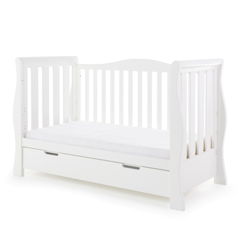 Obaby Stamford Luxe Sleigh Cot Bed