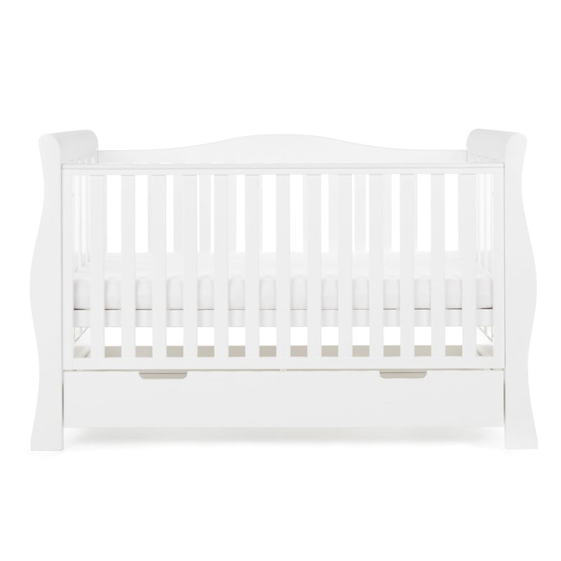 Obaby Stamford Luxe Sleigh Cot Bed