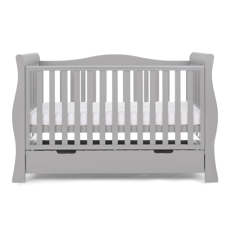 Obaby Stamford Luxe Sleigh Cot Bed