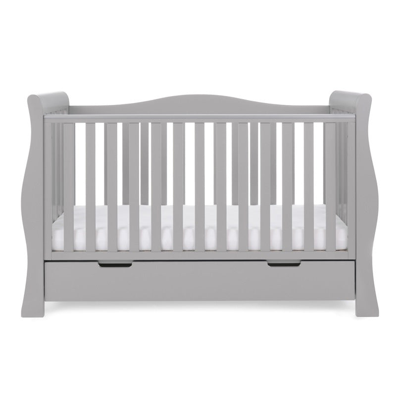 Obaby Stamford Luxe Sleigh Cot Bed