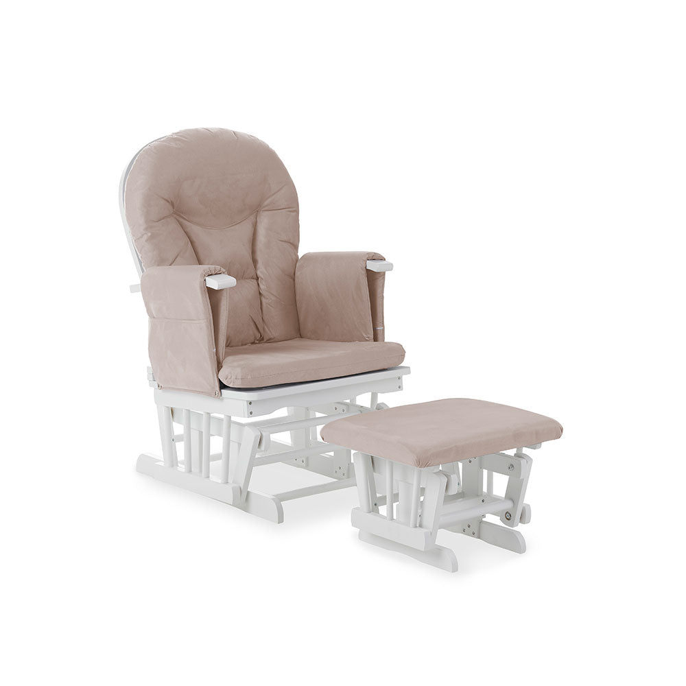 Obaby Reclining Glider Chair and Stool