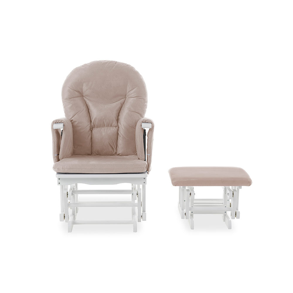 Obaby Reclining Glider Chair and Stool