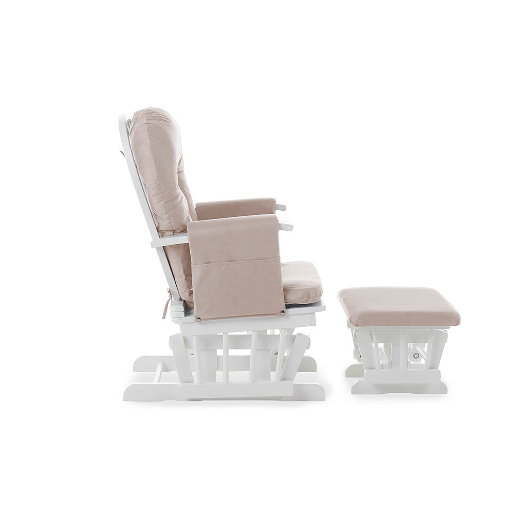Obaby Reclining Glider Chair and Stool