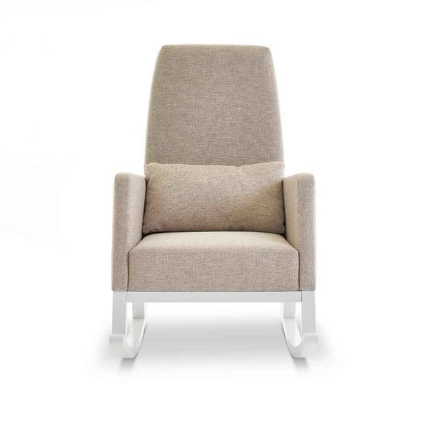 Obaby High Back Rocking Chair Oatmeal