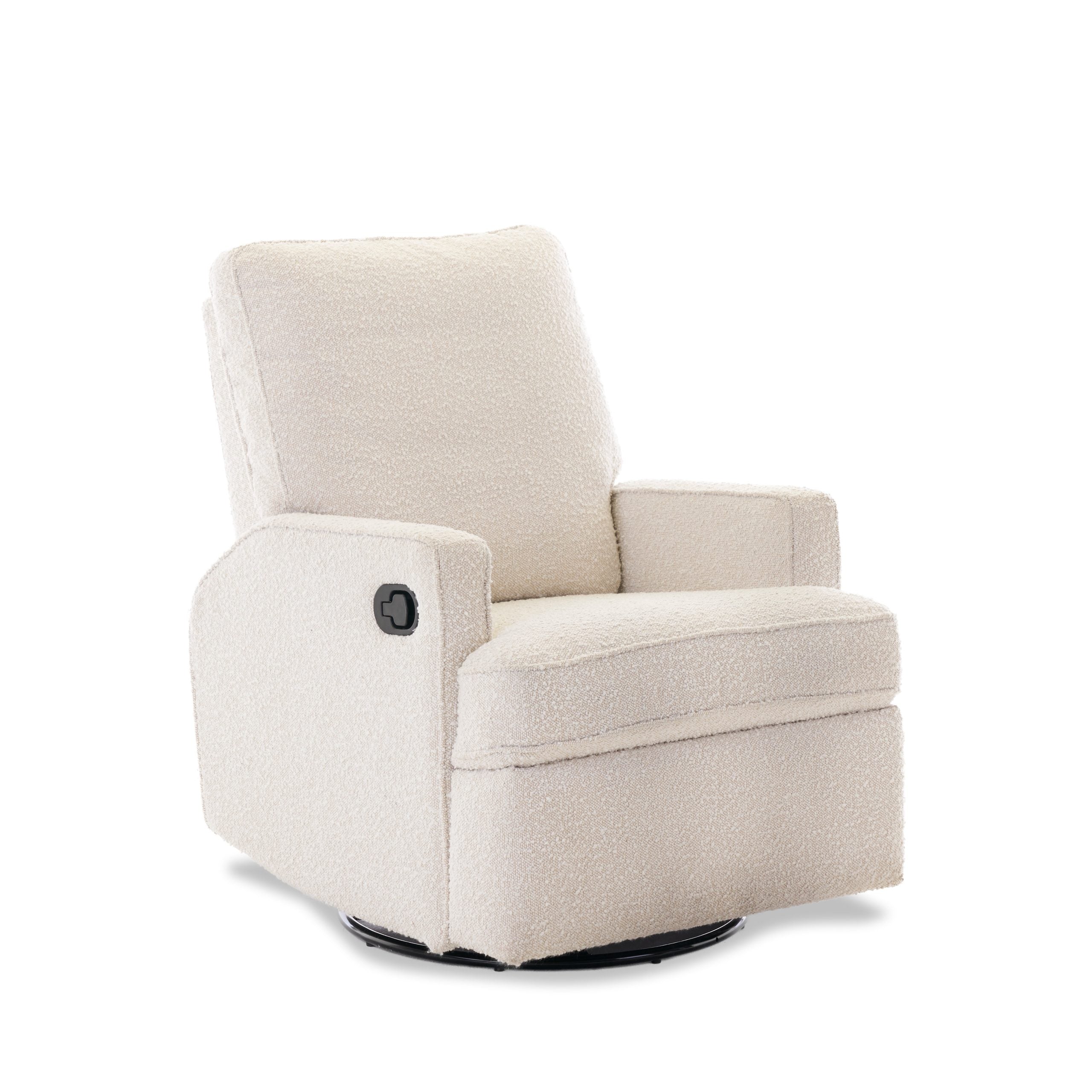 Obaby Madison Swivel Glider Recliner Chair Boucle