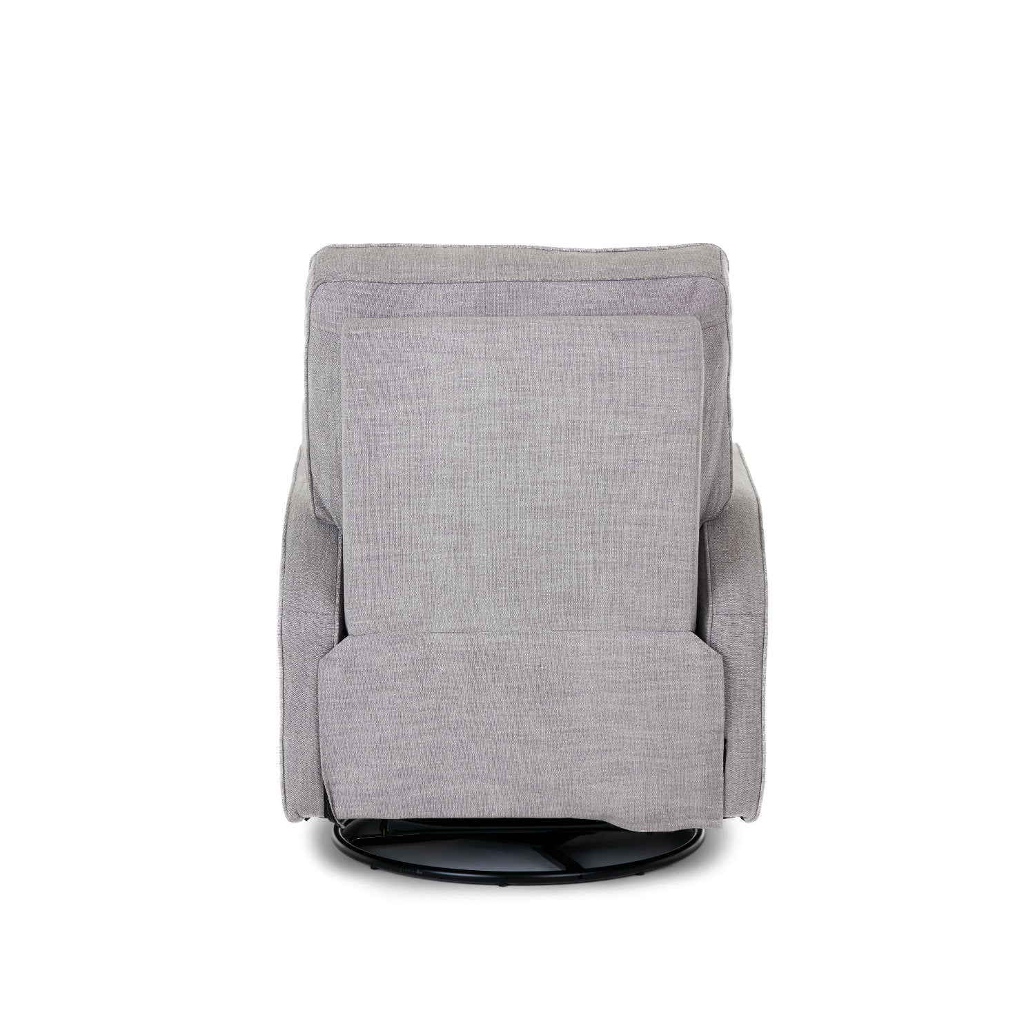 Obaby Madison Swivel Glider Recliner Chair Pebble