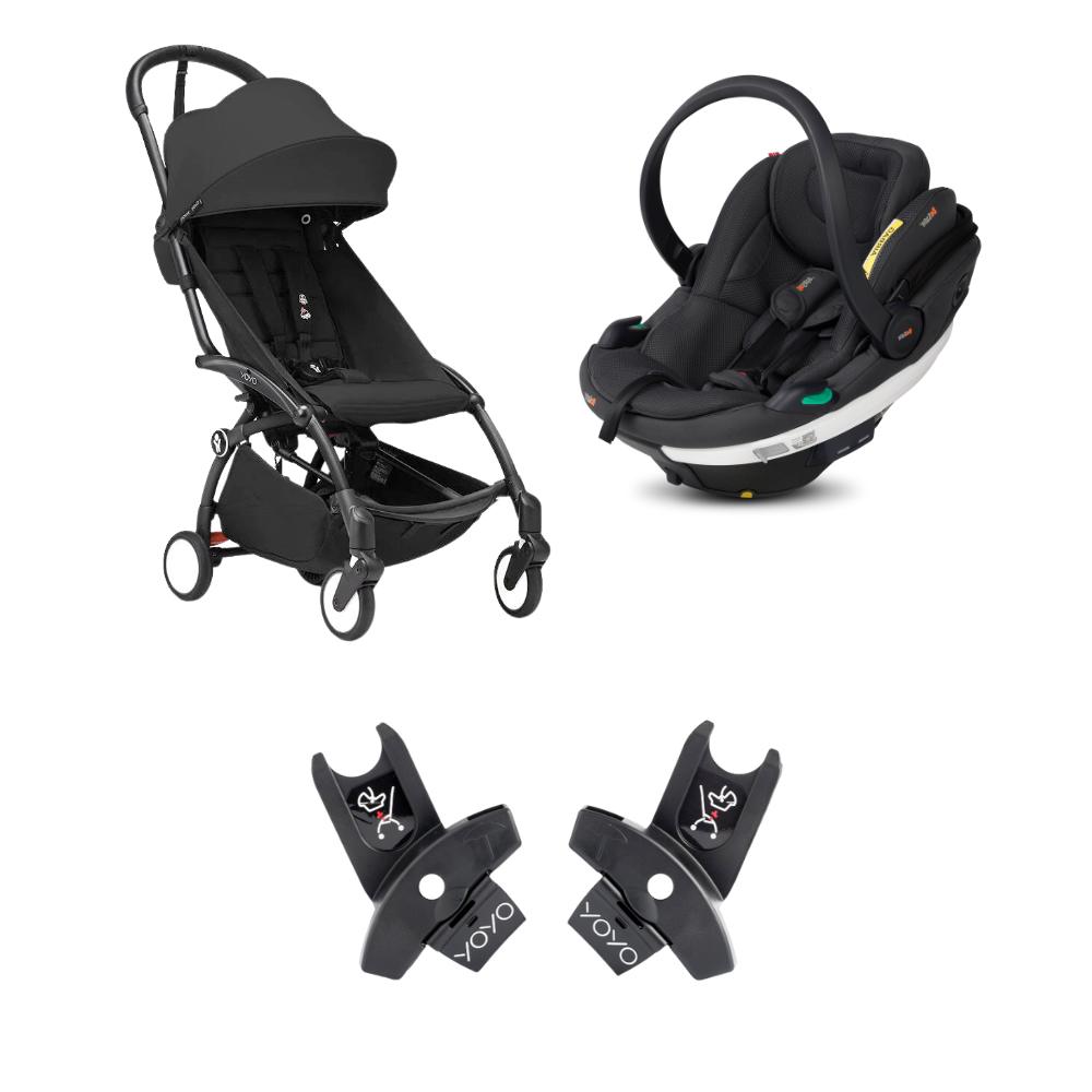 Stokke® YOYO³ 6+ Stroller - 6+ and Car Chair Travel System Bundle-Bundle-Parent Studio