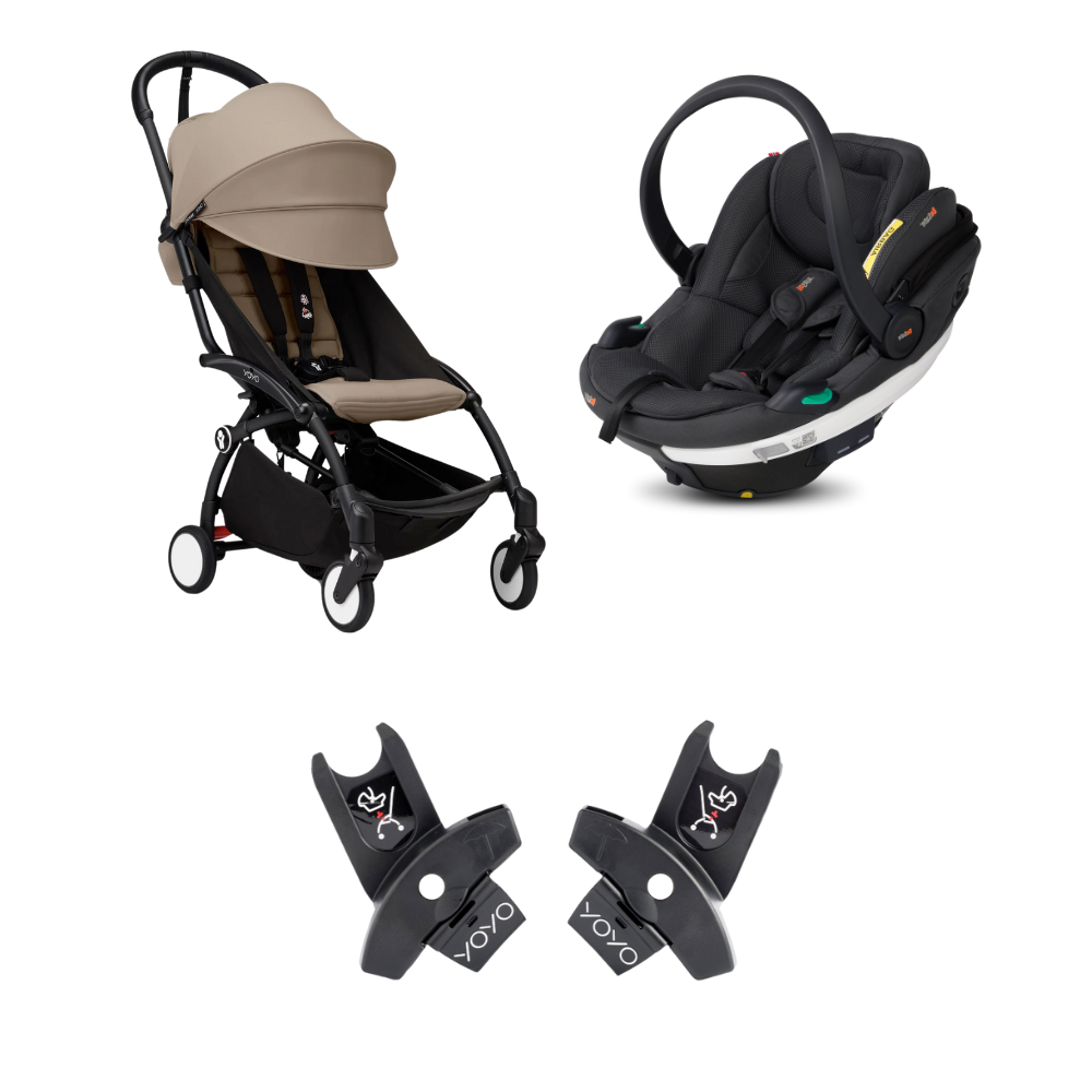 Stokke® YOYO³ 6+ Stroller - 6+ and Car Chair Travel System Bundle-Bundle-Parent Studio