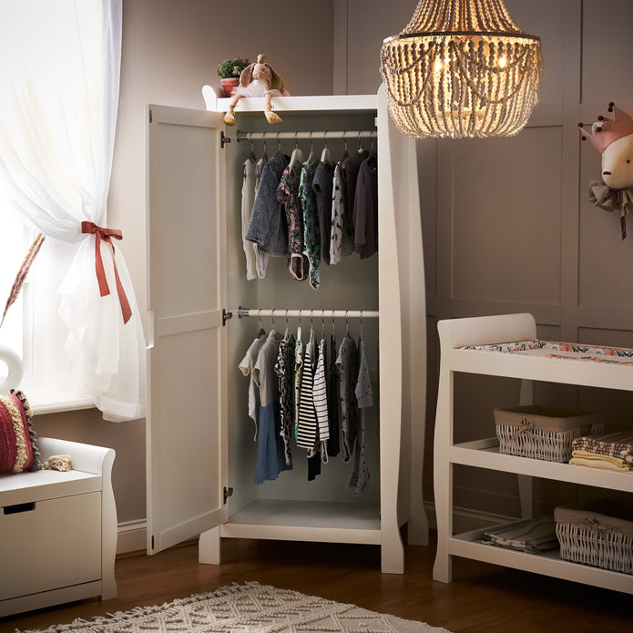 Obaby Stamford Sleigh Single Wardrobe