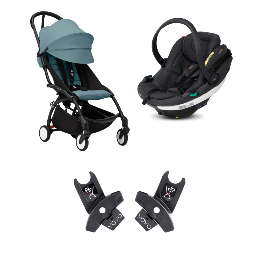 Stokke® YOYO³ 6+ Stroller - 6+ and Car Chair Travel System Bundle-Bundle-Parent Studio