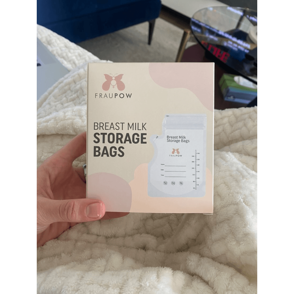 Fraupow Breast Milk Storage Bags | Pack of 30