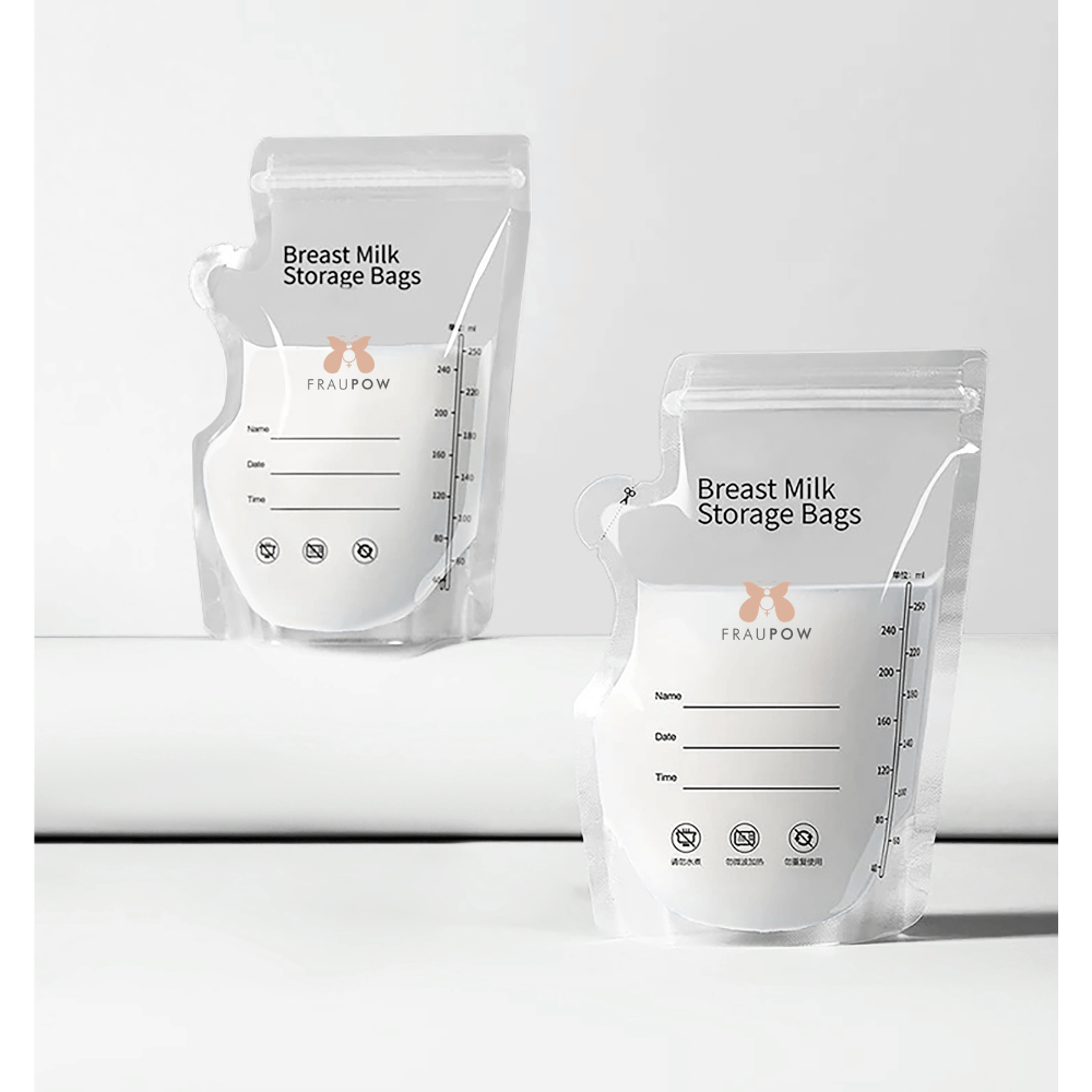 Fraupow Breast Milk Storage Bags | Pack of 30
