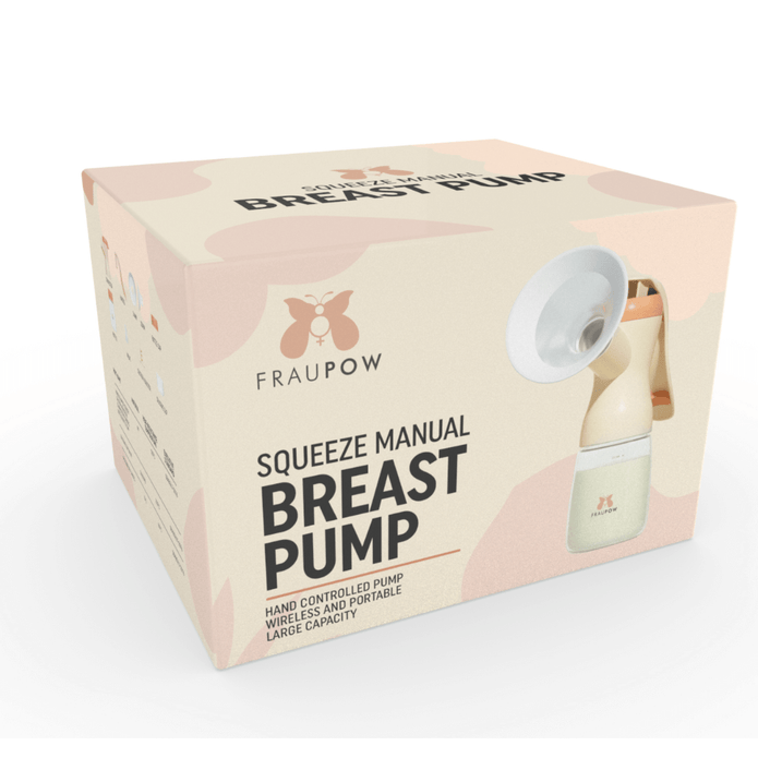 Fraupow Squeeze Manual Breast Pump