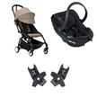 Stokke YOYO³ 6+ Compact Stroller and Car Chair Travel System Bundle