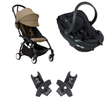 Stokke YOYO³ 6+ Compact Stroller and Car Chair Travel System Bundle