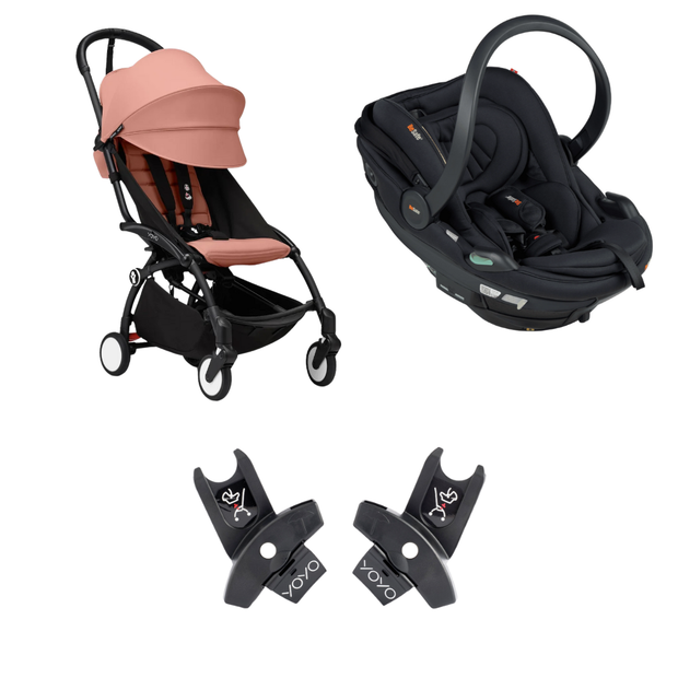 Stokke® YOYO³ 6+ Stroller - 6+ and Car Chair Travel System Bundle